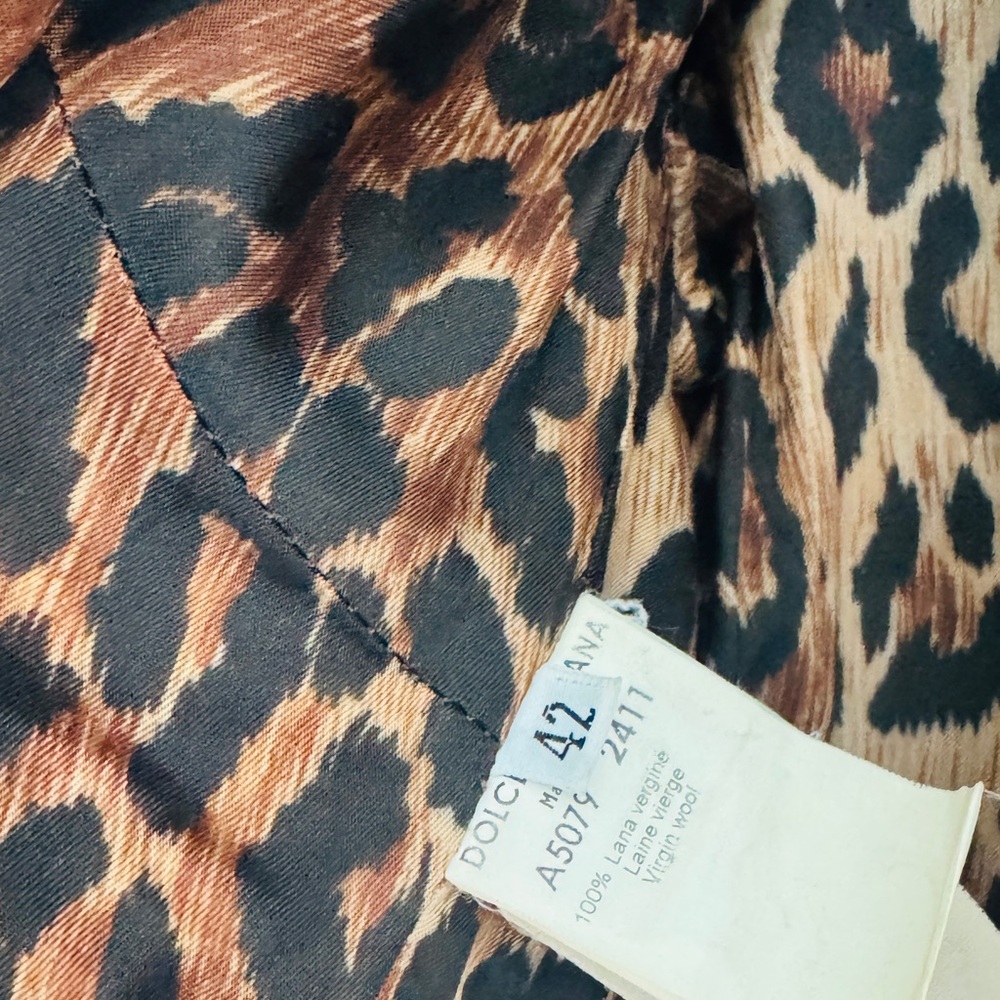Dolce & Gabbana Wool Military Wool Jacket - Picture 6 of 6